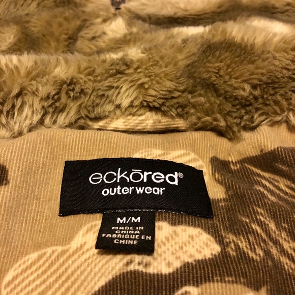 New Ecko Red Extra Thick Army Winter Jacket/Coat - Picture 8 of 8